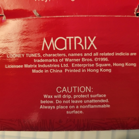 Vintage Marvin the Martin x-mas candle - Picture 6 of 7